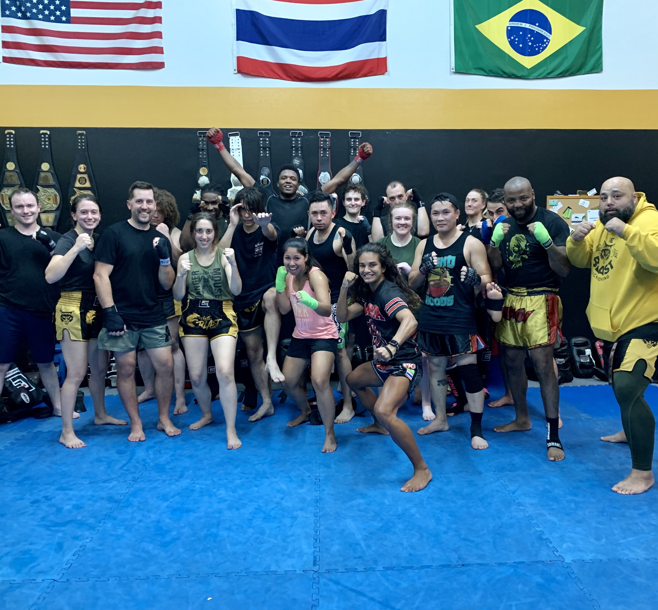 Kids Muay Thai community at The Blast