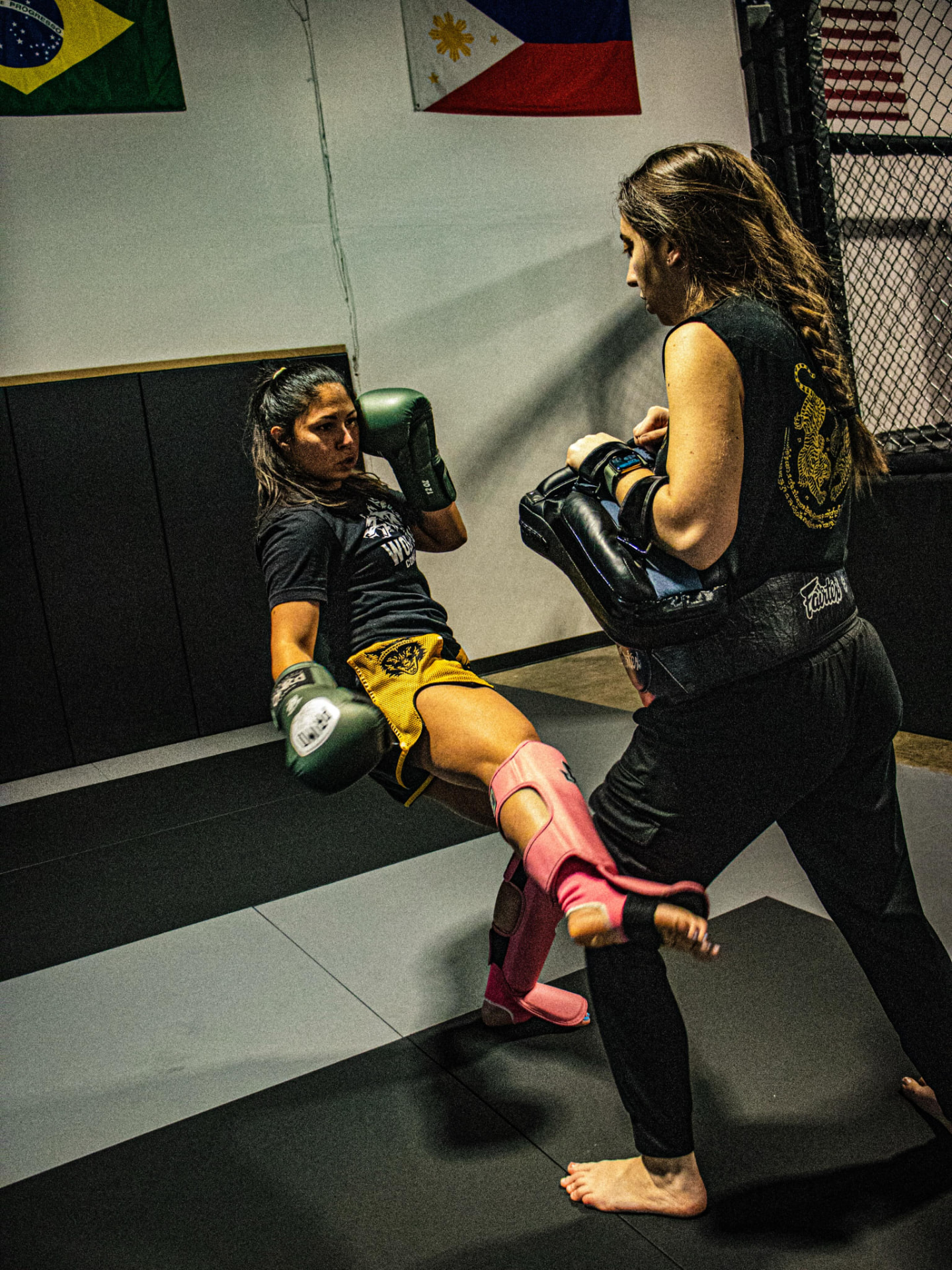 The Blast Muay Thai team training together