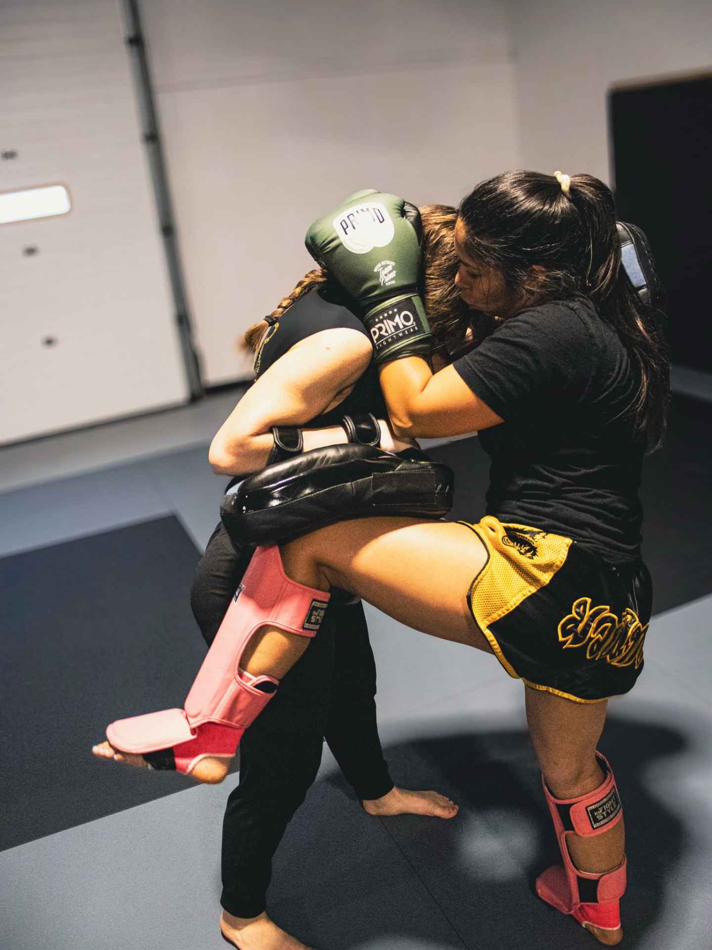 The Blast Muay Thai team together after training